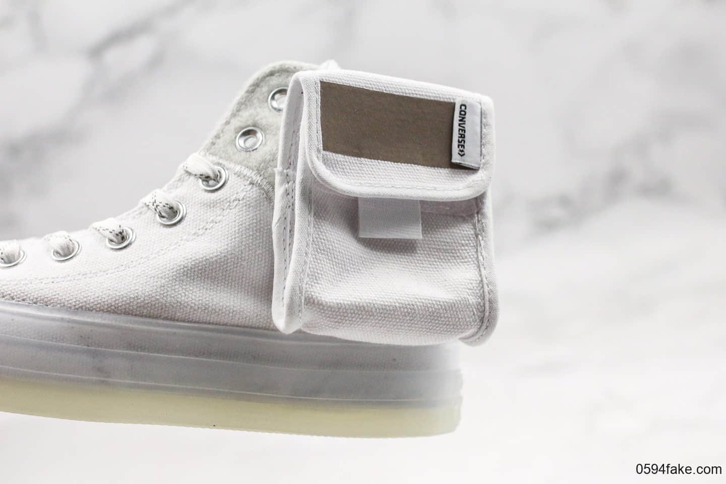 匡威Converse x Lay Zhang Chuck 70纯原版本张艺兴联名款口袋水晶底匡威帆布鞋硫化分离组合工艺区别冷沾一体通货