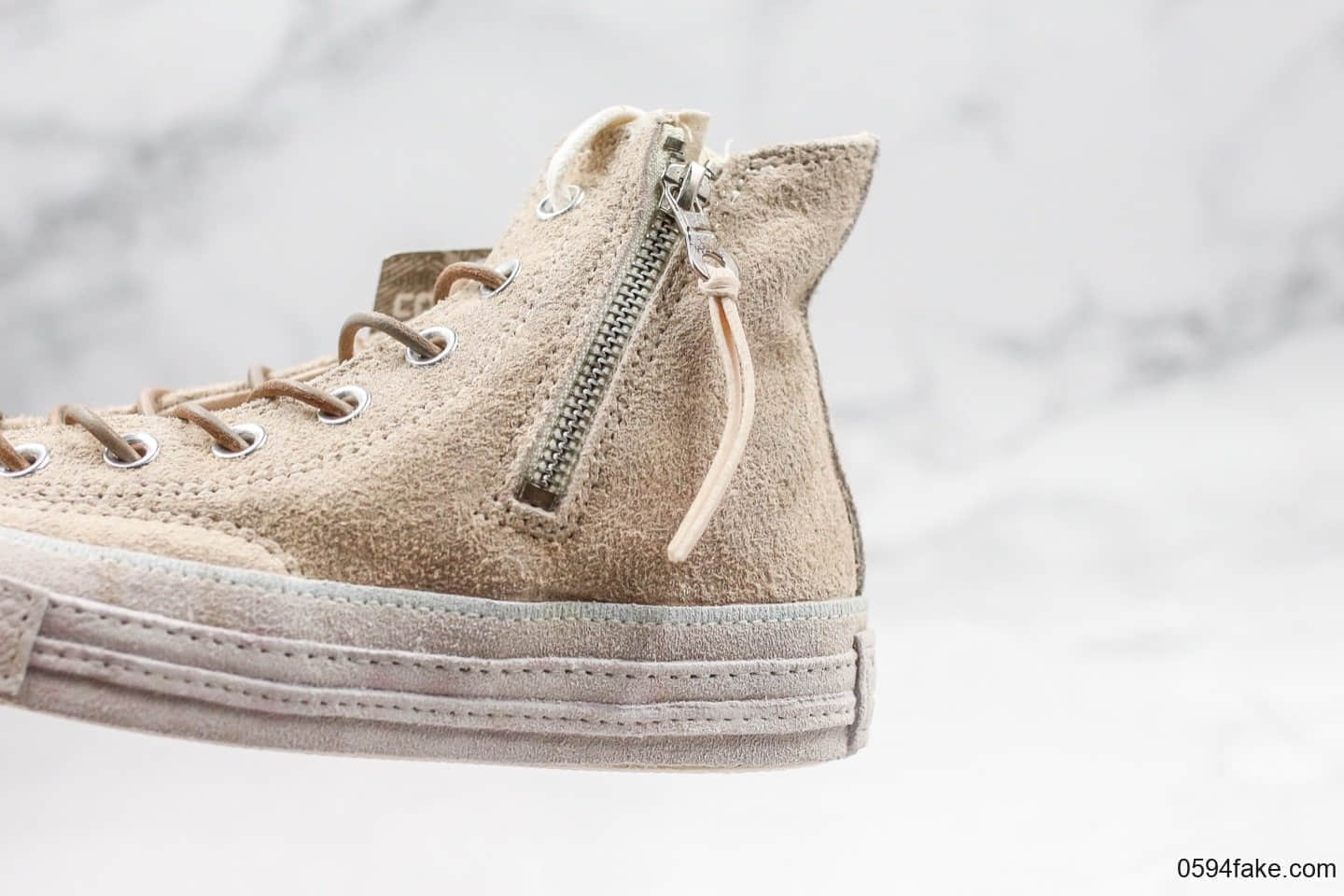 匡威Converse 1970s All Star纯原版本反绒牛皮拉链Puemium it限定全写翻毛围条工艺