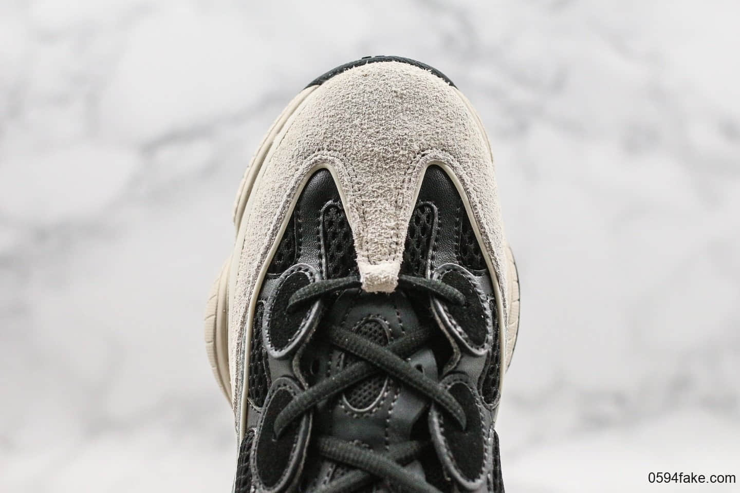 阿迪达斯adidas Yeezy Boost 500纯原版本黑白奥利奥椰子500老爹鞋内置adiprene+减震科技原厂反绒皮 货号:F36688