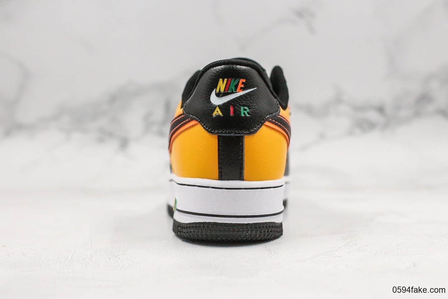 耐克Nike Air Force 1 Low Big windmill justdoti纯原版本大风车彩虹配色原厂内置气垫一比一原鞋开模低帮空军一号时尚板鞋 货号:CK9282-100