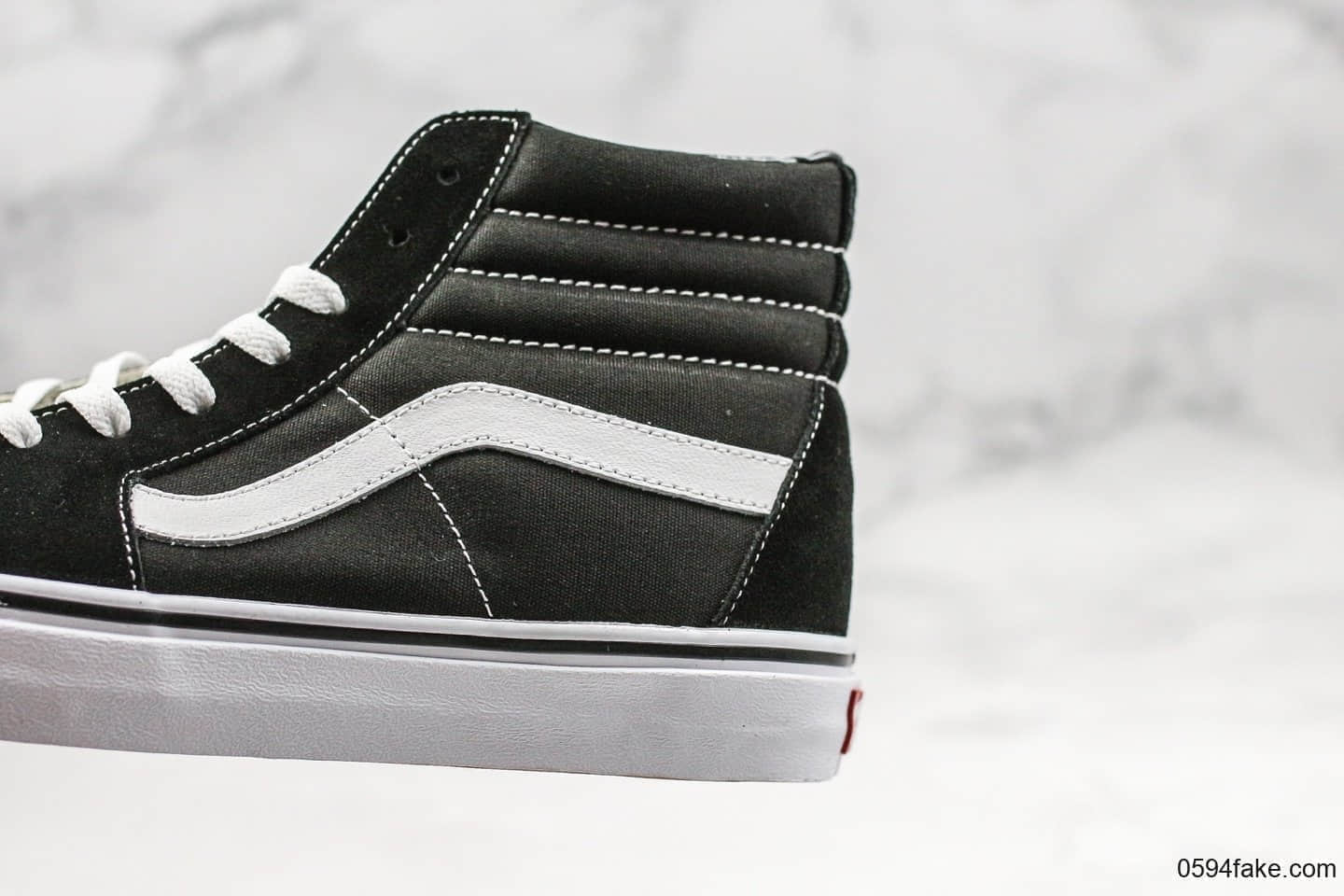 万斯Vans SK8-HI 19款全新翻盖盒经典款纯原新版本柬埔寨CLK钢印原厂硫化大底独立私模
