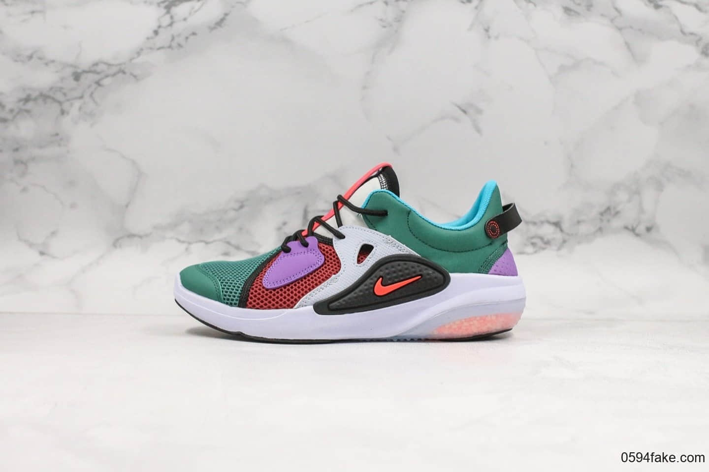 耐克NIKE JOYRIDE CC ATOMIC VIOLET公司级版本全新颗粒跑鞋可视后跟半透明填充BOOST颗粒款休闲慢跑鞋 货号:AO1742-001