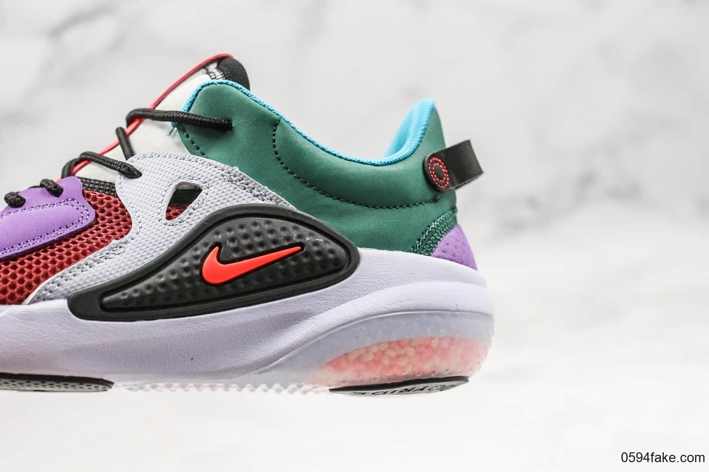 耐克NIKE JOYRIDE CC ATOMIC VIOLET公司级版本全新颗粒跑鞋可视后跟半透明填充BOOST颗粒款休闲慢跑鞋 货号:AO1742-001