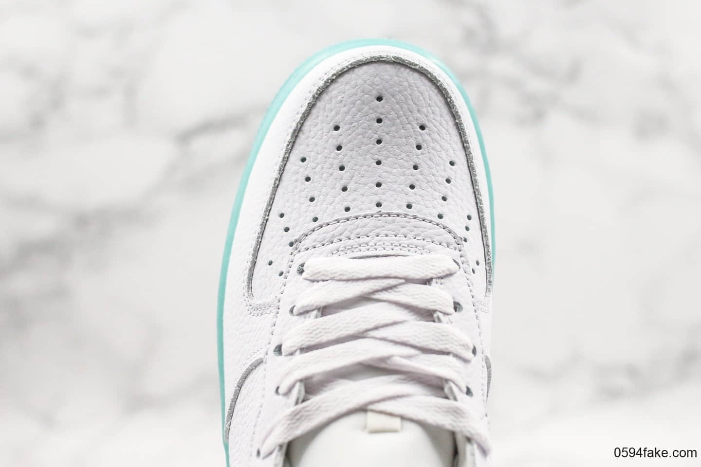 耐克Nike Air Force 1 Mid 07纯原版本藏蓝小勾空军一号原装头层荔枝皮内置原厂气垫原盒原标 货号:AT3293-609