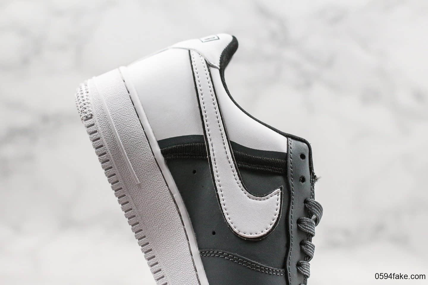 耐克Nike Air Force 1空军一号低帮休闲板鞋白灰色公司级原楦开发内置solo气垫 货号:CI0061-002