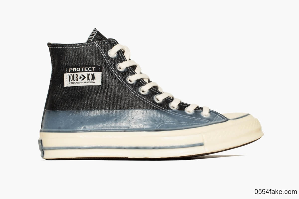 做旧设计+特色树胶覆盖！Converse x One Block Down将于11月15日发售！