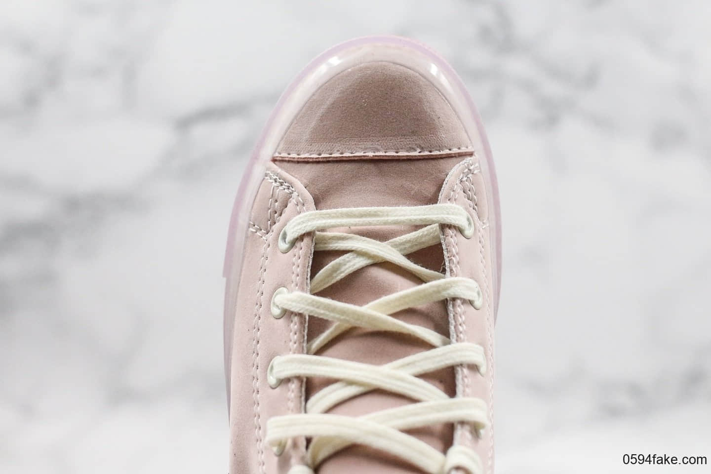 匡威Converse chuck 70公司级版本灰粉果冻底秋冬新款高帮翻毛皮爆款女神必备板鞋