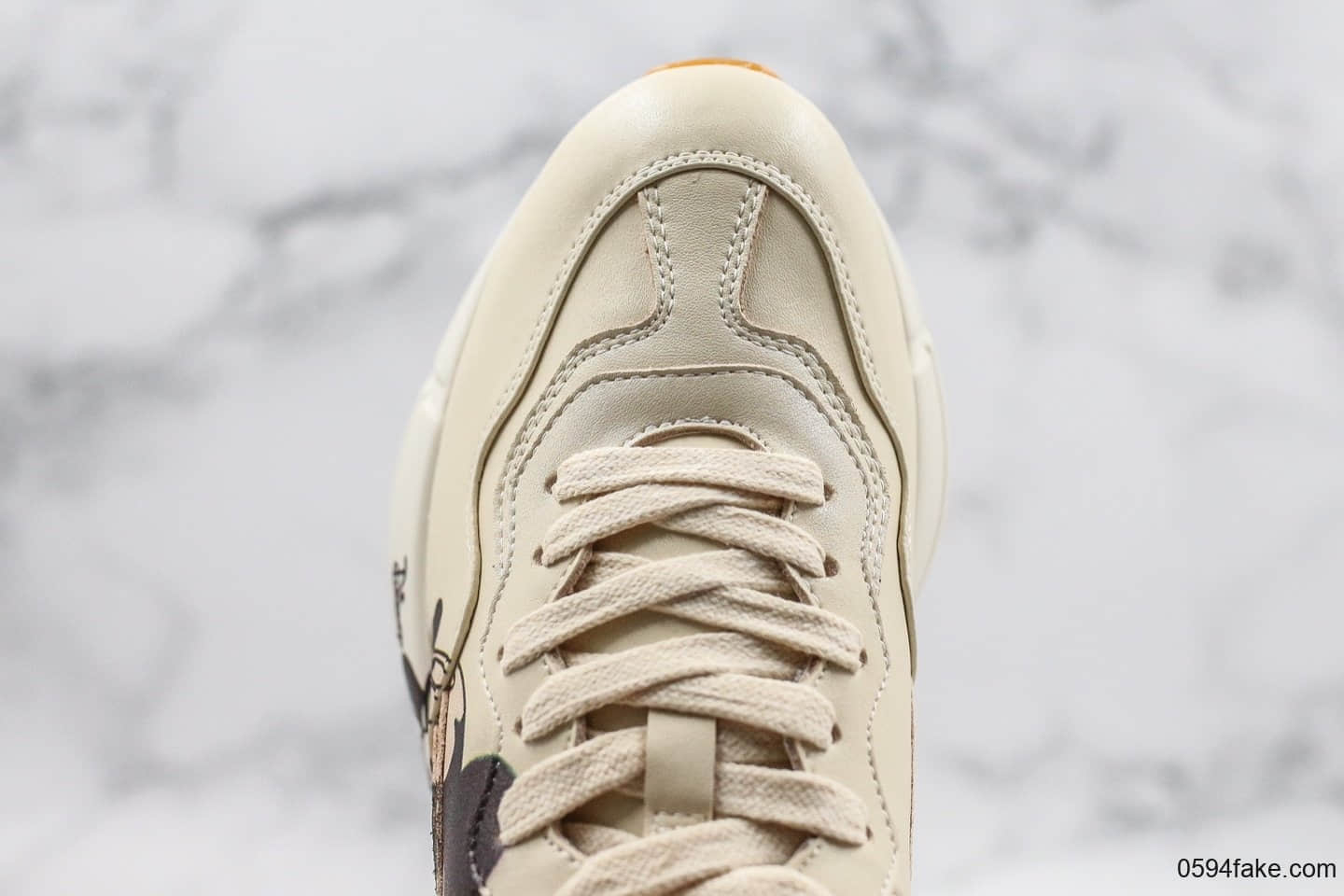 古驰Gucci Rhyton Vintage Trainer Sneaker莞产纯原版本米老鼠米奇配色原档案数据开发全鞋均采用原厂材料打造