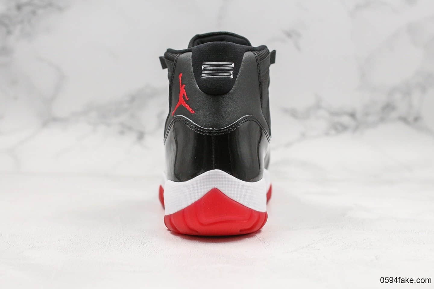 乔丹Air Jordan 11纯原真碳版本高帮AJ11黑红配色原档案数据开发原楦头原纸板支持实战篮球鞋 货号：378037-061