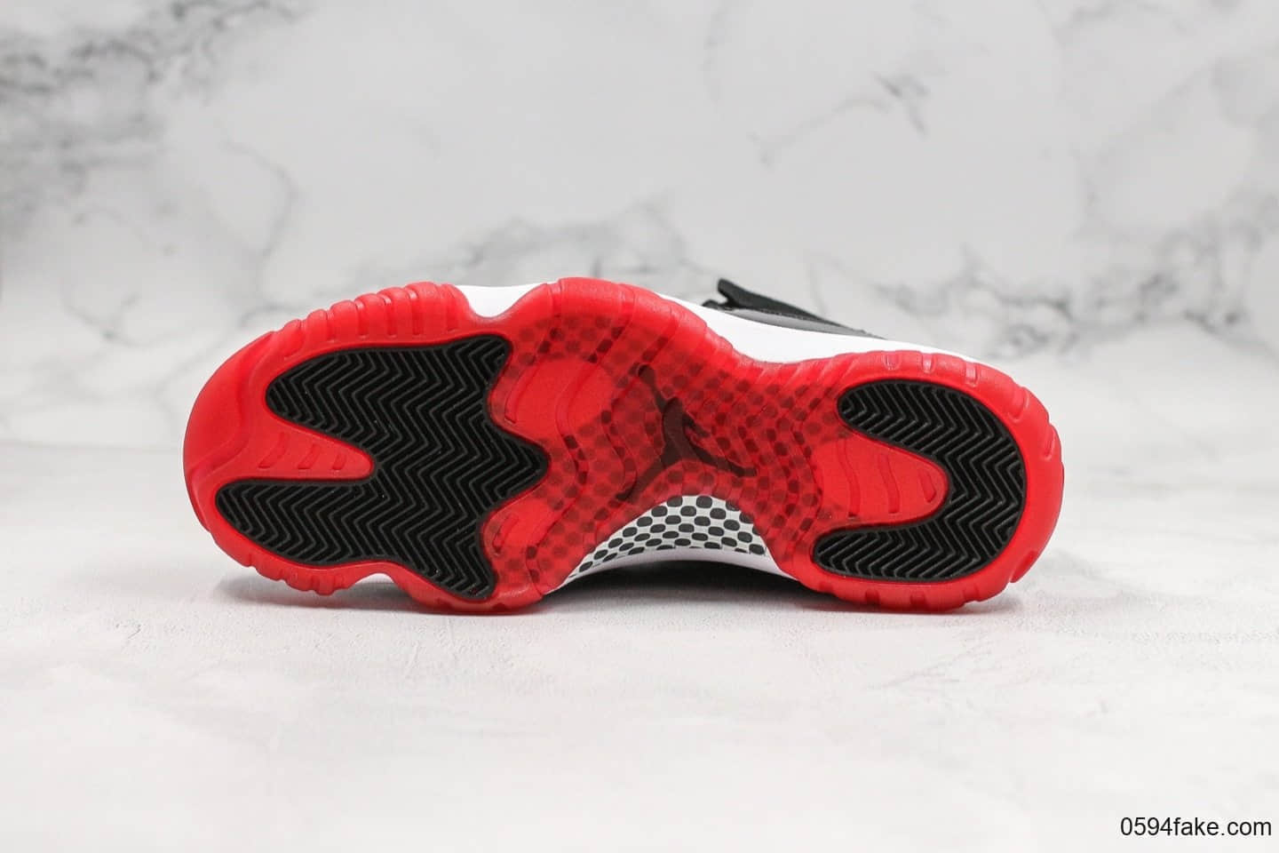 乔丹Air Jordan 11纯原真碳版本高帮AJ11黑红配色原档案数据开发原楦头原纸板支持实战篮球鞋 货号：378037-061