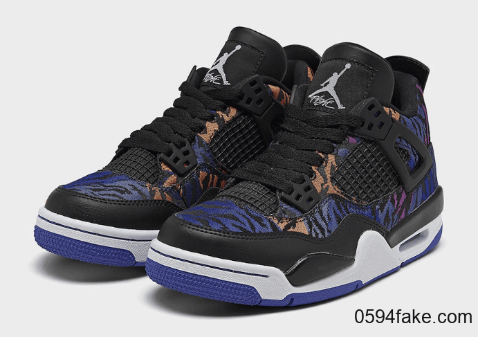 Air Jordan 4“ Rush Violet”释出最新实物图!穿上它就是最酷小姐姐! 货号:BQ9043-005