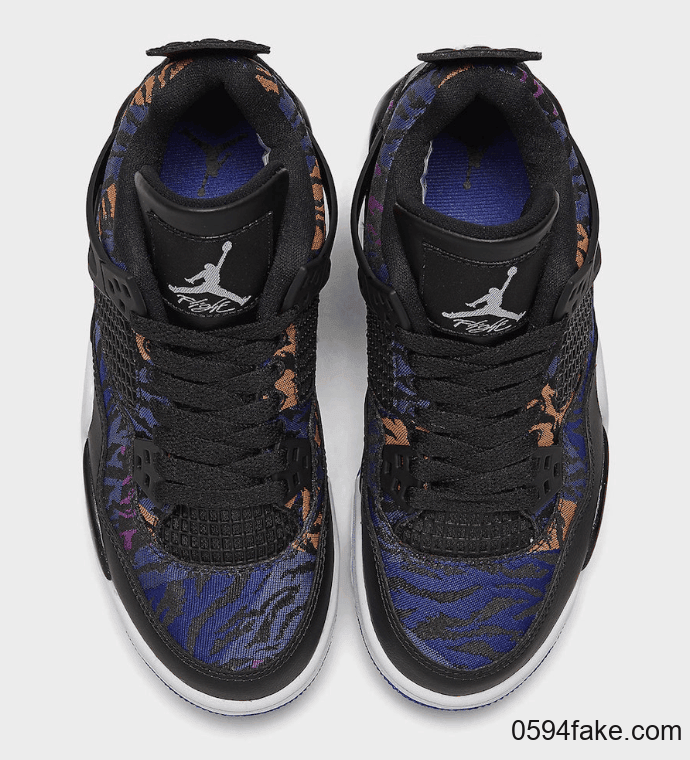 Air Jordan 4“ Rush Violet”释出最新实物图!穿上它就是最酷小姐姐! 货号:BQ9043-005