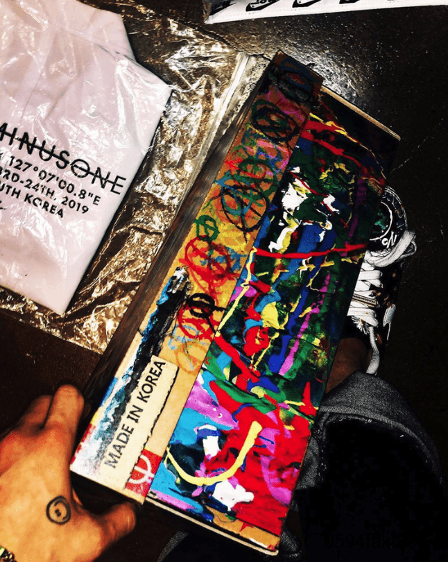 超高规格之作!权志龙联名Air Force 1官图释出!还有本人亲晒的特殊版本!