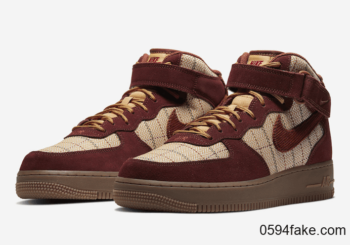 秋冬复古风情!全新Air Force 1 Mid现已发售! 货号:CT1206-900