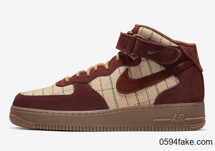 秋冬复古风情!全新Air Force 1 Mid现已发售! 货号:CT1206-900
