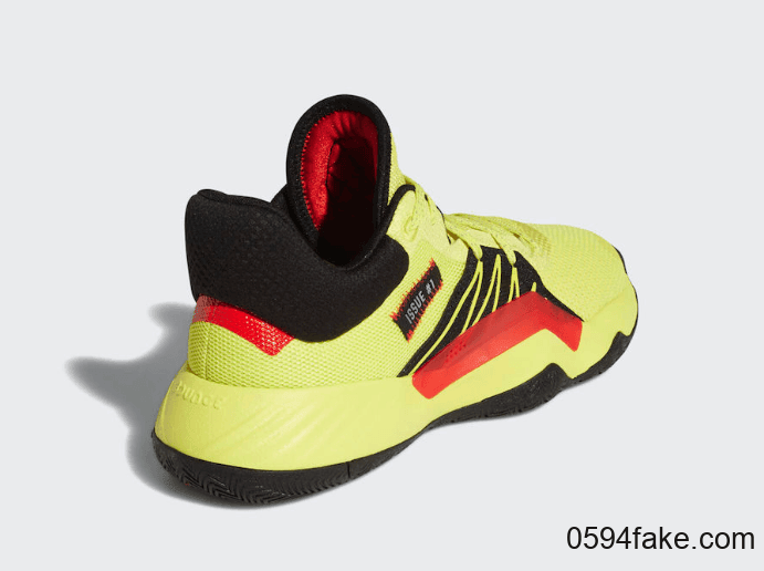 亮眼柠檬黄!adidas DON Issue 1新配色现已发售! 货号:EG5667