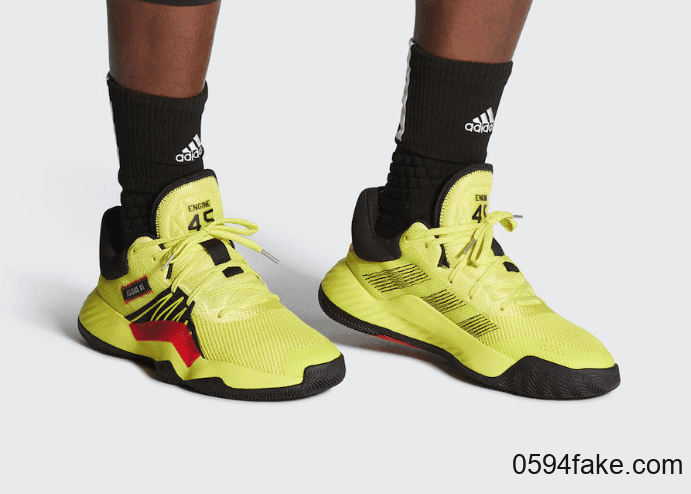 亮眼柠檬黄!adidas DON Issue 1新配色现已发售! 货号:EG5667