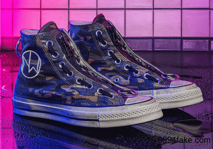 迷彩印花+做旧设计!全新UNDERCOVER x Converse联名下周发售!
