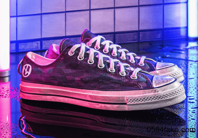 迷彩印花+做旧设计!全新UNDERCOVER x Converse联名下周发售!