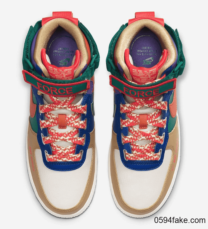 两款配色相当抢眼!Nike Air Force 1 High Utility“ Force is Female”下周发售!