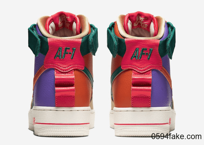 两款配色相当抢眼!Nike Air Force 1 High Utility“ Force is Female”下周发售!