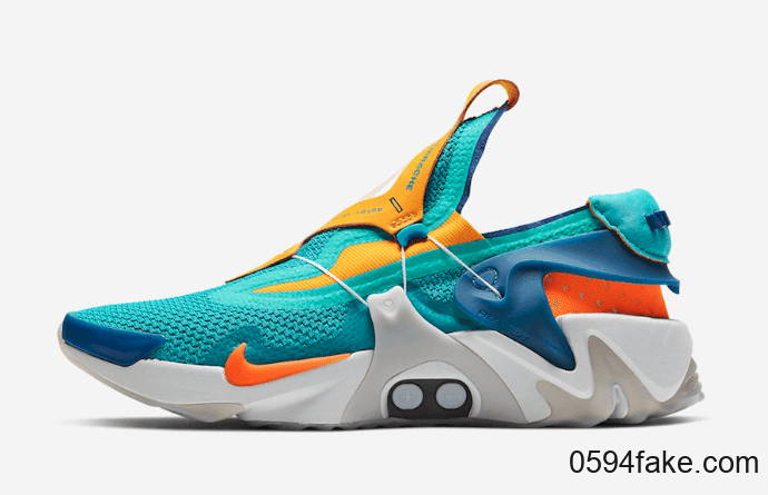 自动系带跑鞋释出新配色！Nike Adapt Huarache“ Hyper Jade”将于11月14日发售！ 货号：BV6397-300