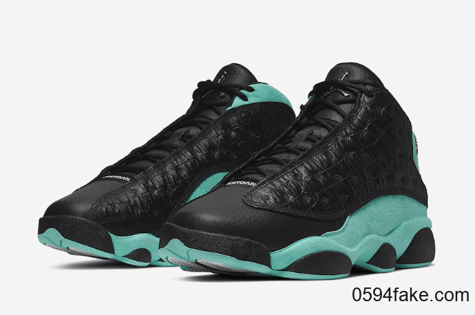 质感奢华!Air Jordan 13“ Island Green”官图释出! 货号:414571-030