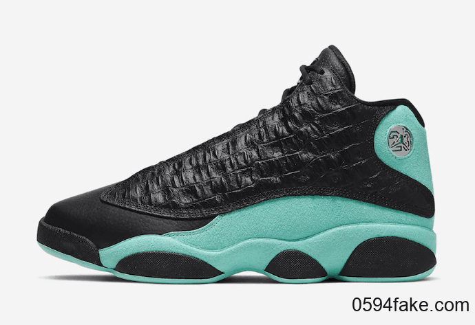 质感奢华!Air Jordan 13“ Island Green”官图释出! 货号:414571-030
