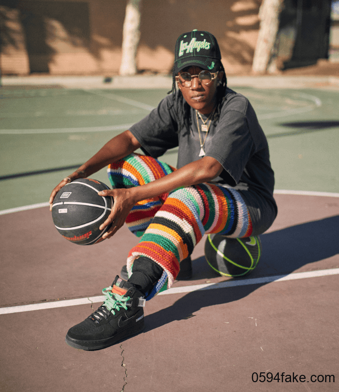 高规格之作!Lauren Halsey x Nike Air Force 1 High“ Los Angeles”下月发售! 货号:CU3052-001