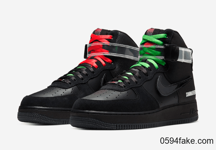 高规格之作!Lauren Halsey x Nike Air Force 1 High“ Los Angeles”下月发售! 货号:CU3052-001