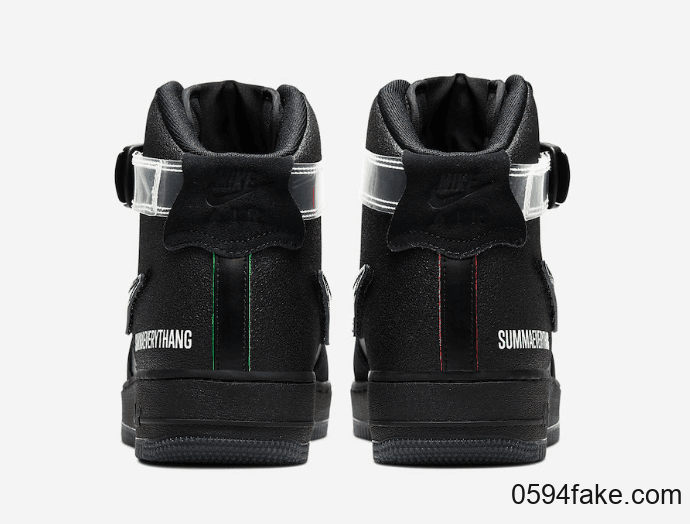 高规格之作!Lauren Halsey x Nike Air Force 1 High“ Los Angeles”下月发售! 货号:CU3052-001