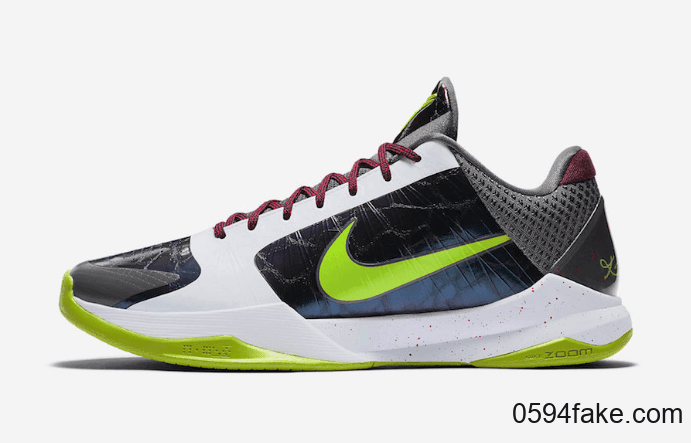 人气“小丑”配色!Kobe 5 Protro“ Chaos”将于12月26日发售! 货号:CD4991-100