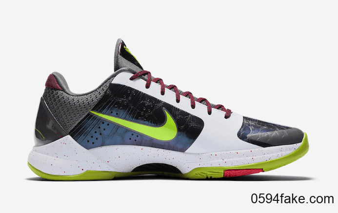 人气“小丑”配色!Kobe 5 Protro“ Chaos”将于12月26日发售! 货号:CD4991-100
