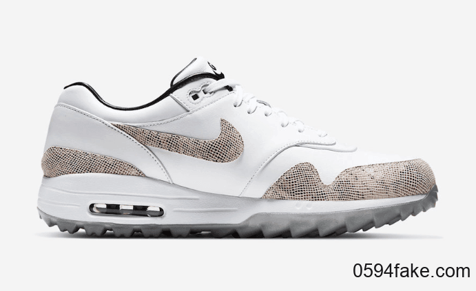 狂野蛇纹元素！全新Air Max 1 Golf即将发售！ 货号：CI6876-101