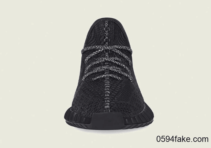 黑天使Yeezy Boost 350 V2 “Black”全家族尺码补货!后天发售! 货号:FU9006