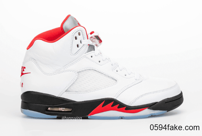 “流川枫”配色Air Jordan 5“Fire Red”最新实物图来了!看完分分钟种草! 货号:CT4838-102