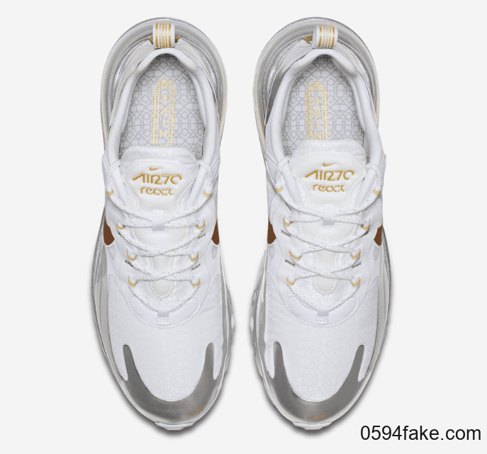 超亮眼!全新Air Max 270 React现已发售! 货号:CQ4597-110