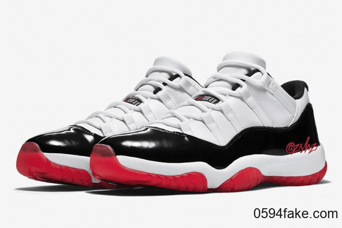 全新Air Jordan 11 Low首度曝光!颜值不是一般高! 货号:AV2187-160