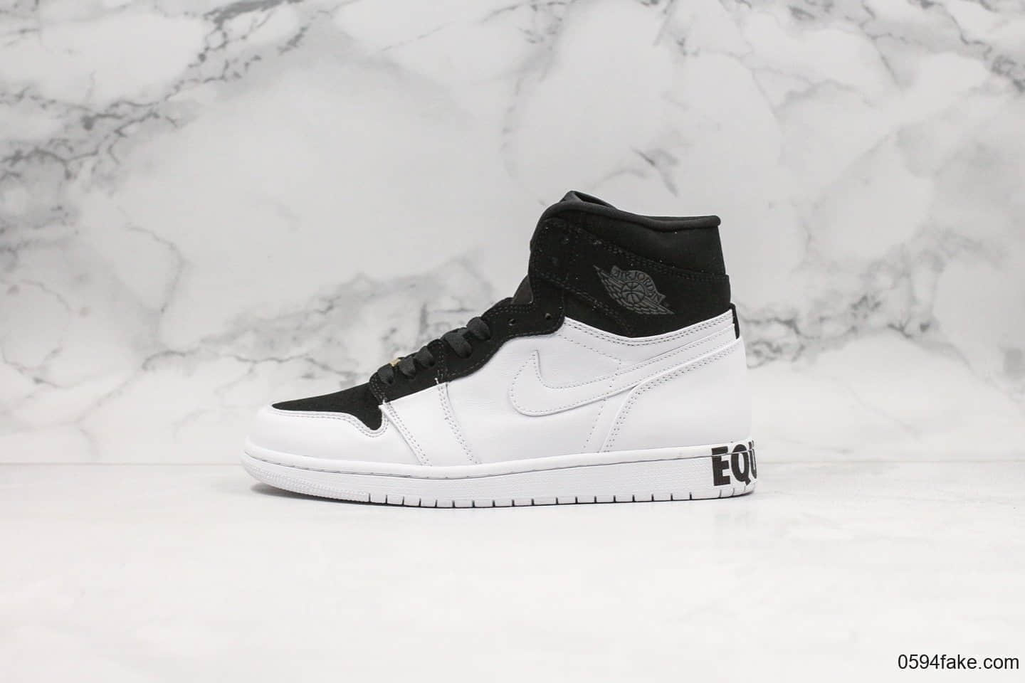 乔丹Air Jordan 1 Retro High Equality公司级版本黑人月AJ1熊猫配色原盒原标原档案数据开发 货号:AQ7474-001