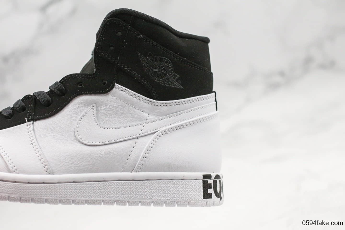 乔丹Air Jordan 1 Retro High Equality公司级版本黑人月AJ1熊猫配色原盒原标原档案数据开发 货号:AQ7474-001