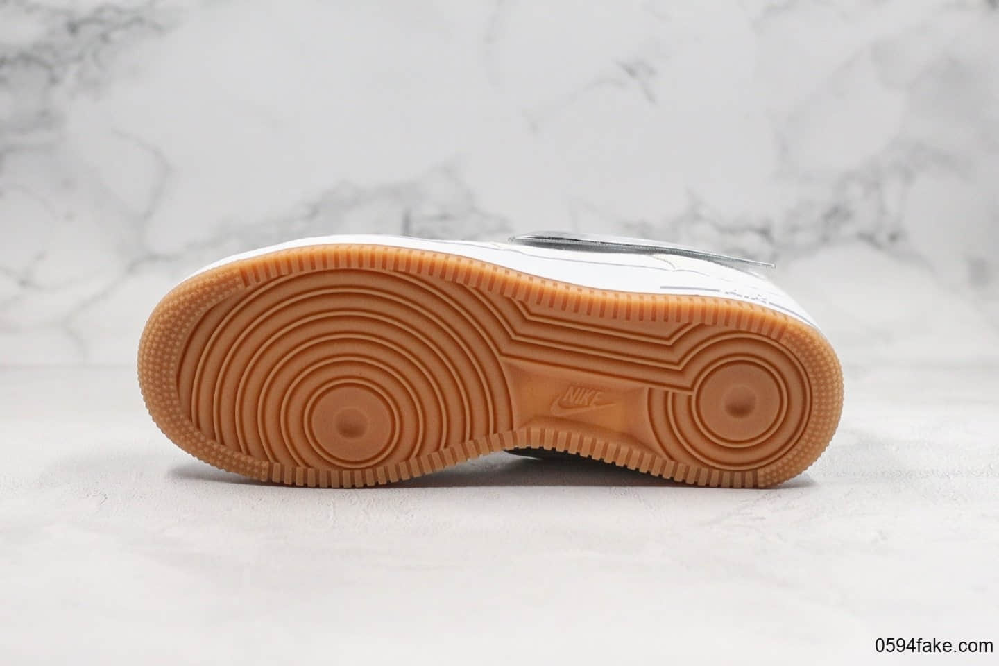 耐克Nike Air Force 1 AF 100 x Travis Scott纯原版本联名款3M全白空军一号魔术勾内置气垫原装配件无任何色差 货号:AQ4211-101