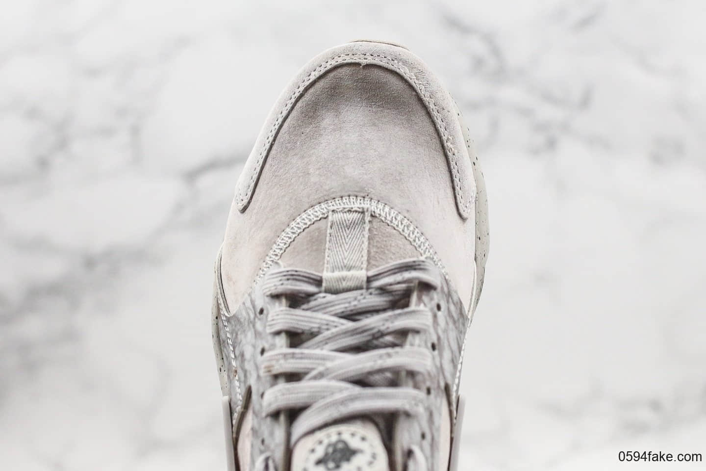 耐克Nike Air Huarache Ultra Suede ID公司级华莱士复古慢跑鞋灰色搭载Huarache技术原盒原标区别市面通货版本 货号:829669-338