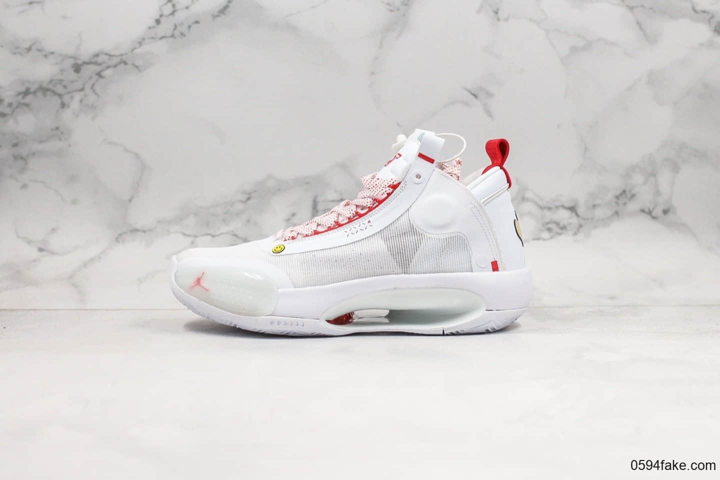 乔丹Air Jordan XXXIV Eclipse纯原版本未来概念轻量化AJ34篮球鞋内置Zoom气垫原楦头纸板打造 货号：BQ3381-002