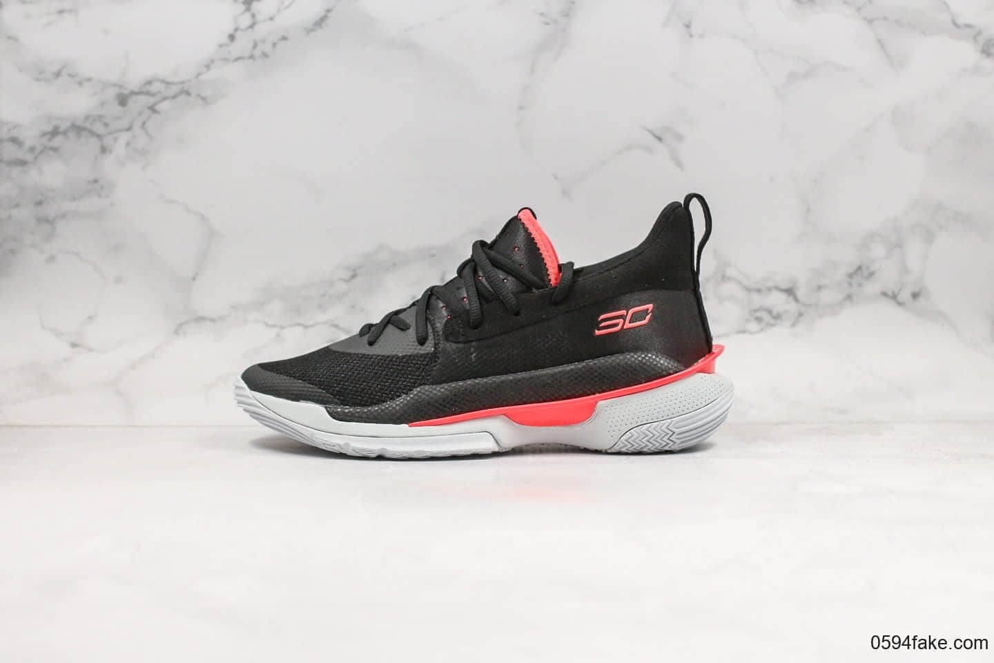 安德玛Under Armour Curry 7纯原版本库里7代篮球鞋搭载三大科技支持实战原档案数据开发 货号:3021258-001