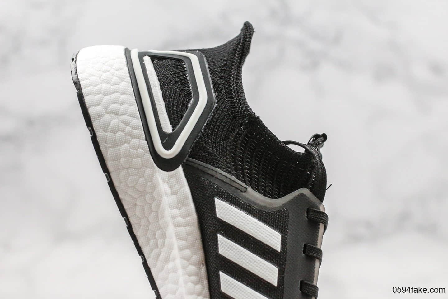 阿迪达斯Adidas UltraBoost19 CONSORTIUM纯原版本爆米花UB5.0黑白限定配色原厂巴斯夫大底官方同步抗扭转系统 货号:EH1014