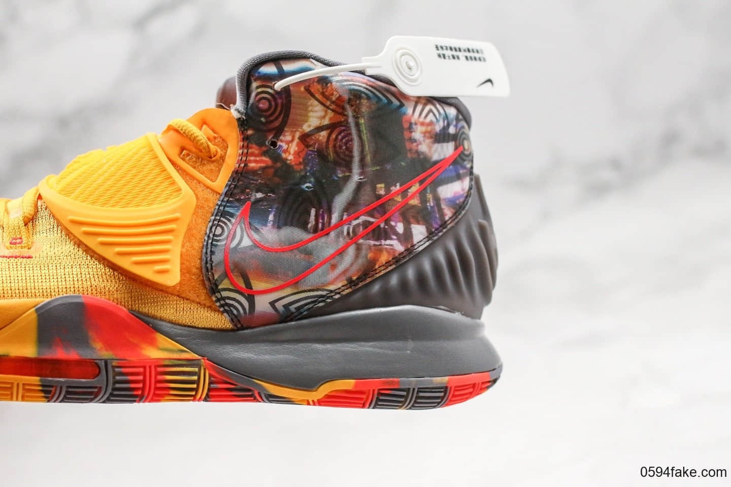 耐克Nike Kyrie 6 Taipei纯原版本欧文6代北京城市限定配色内置气垫支持实战 货号:CQ7634-401