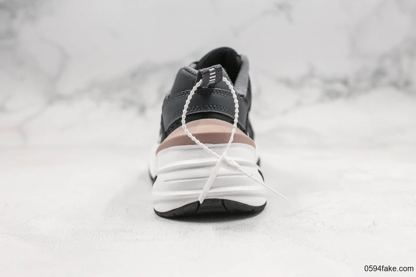 耐克Nike M2K Tekno纯原版本黑粉色复古m2k老爹鞋原盒原标原楦头原纸板打造 货号:AO3108-011