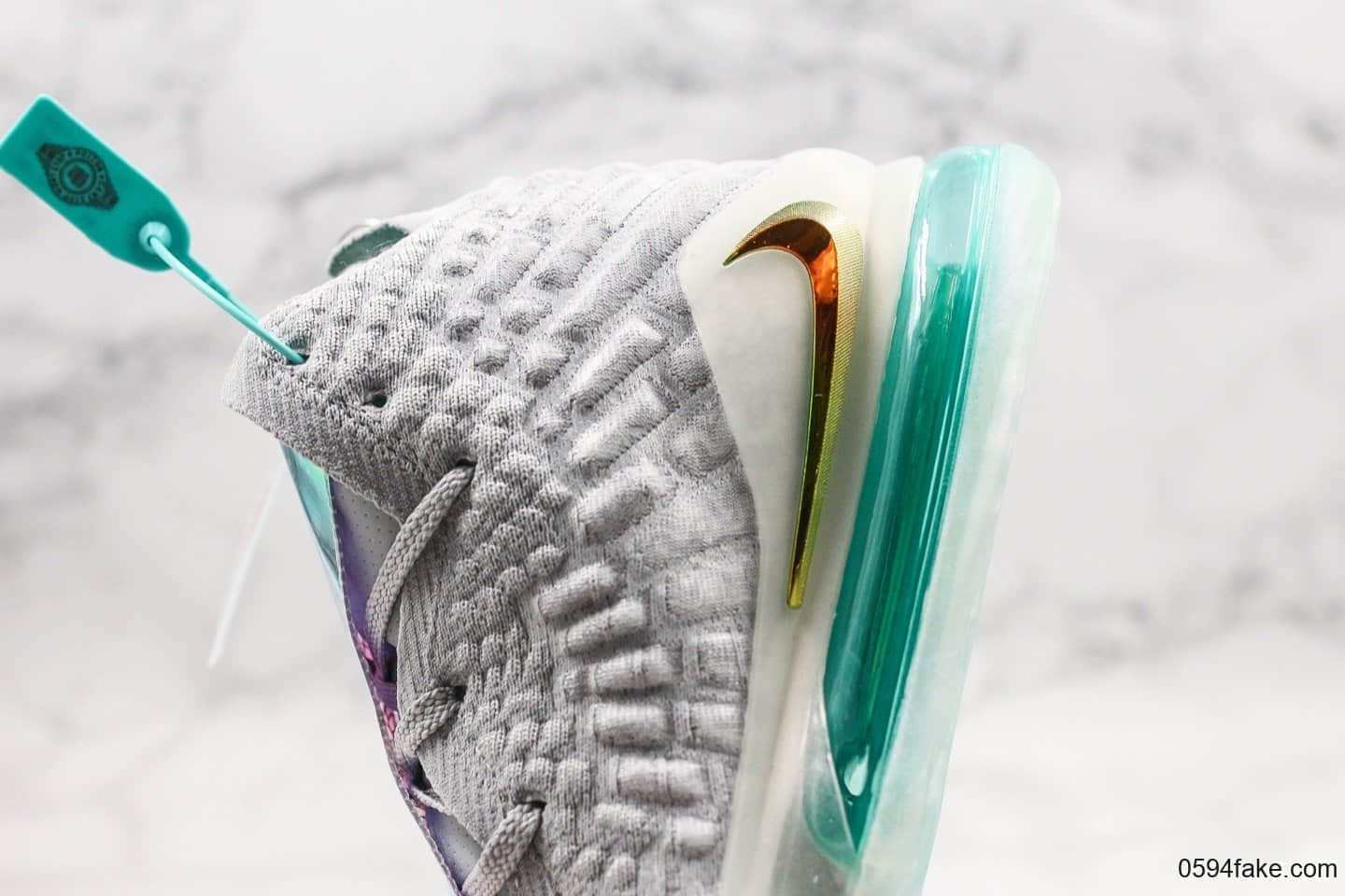 耐克Nike LeBron 17 Future Air纯原版本詹姆斯17代签名战靴篮球鞋白橘黄炫彩镭射高帮运动飞织实战篮球鞋原盒原标 货号:BQ3177-908