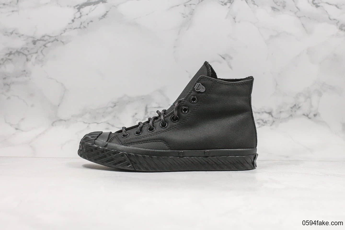 匡威Converse Chuck Taylor 70s Bosey Water Repellant Hi公司级版本高帮猎鸭户外系列黑色复古造型+户外机能风原档案数据开发 货号:165931C