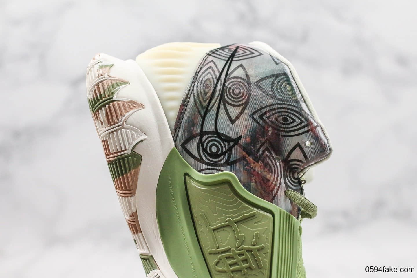 耐克Nike Kyrie 6 Pre-Heat Shanghai纯原版本欧文6绿色上海限定原鞋开模一比一打造实战篮球鞋 货号:CQ7634-303